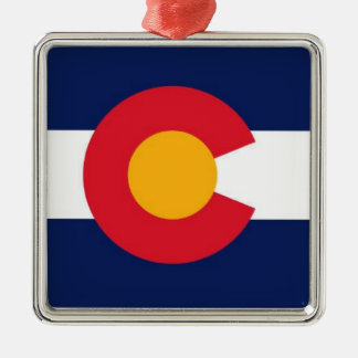 Ornamento de la bandera del estado de Colorado