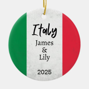 Ornamento de la bandera italiana, Italia personali