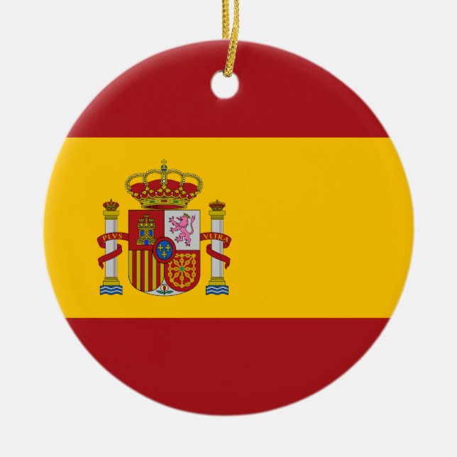 Ornamento de la bandera nacional de España (Frente)