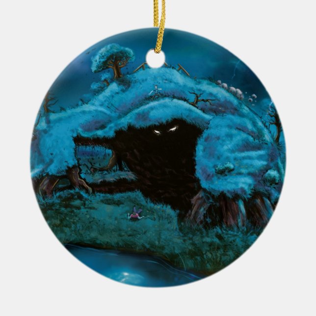 Ornamento de la bestia de la tierra (Frente)