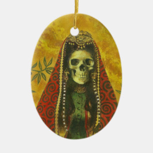 Ornamento de la bruja de la muerte