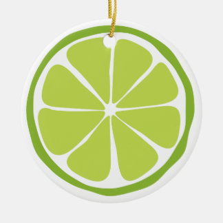 Ornamento de la cal de la fruta cítrica del verano
