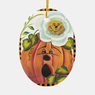 Ornamento de la calabaza de Halloween