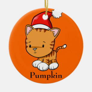 Ornamento de la "Calabaza" Kitty