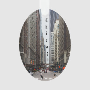 Ornamento de la calle Chicago Madison