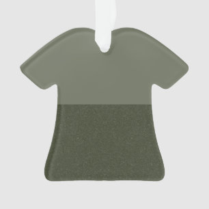 Ornamento de la camiseta de Moss Duo-Tone - Person