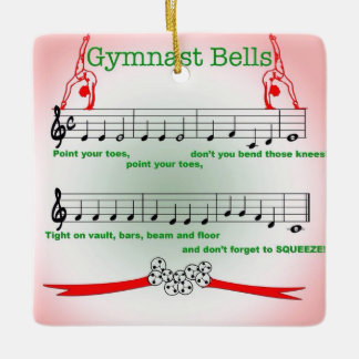 Ornamento de la canción de Jingle Bell de la