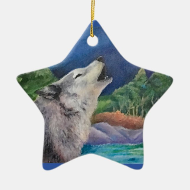 Ornamento de la canción del lobo (Frente)