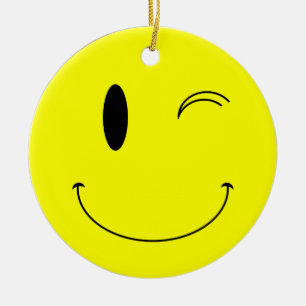 Ornamento de la cara de la sonrisa Winger KRW
