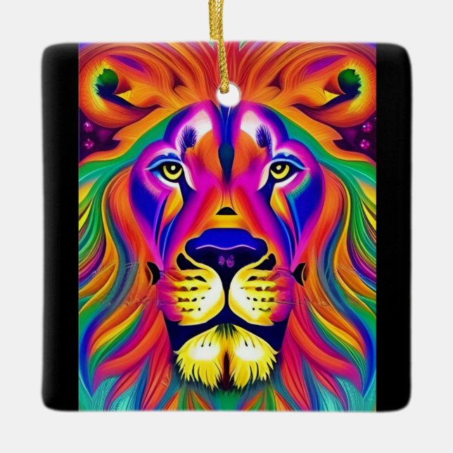 ornamento de la cara del león (Anverso)