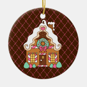 Ornamento de la casa de Gingerbread