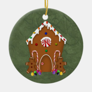 Ornamento de la casa de Gingerbread