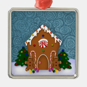 Ornamento de la casa de Gingerbread