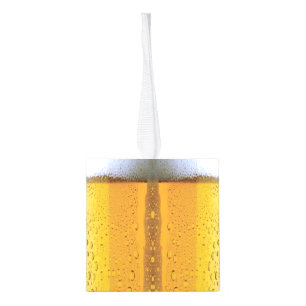 Ornamento de la cerveza que hace espuma para el