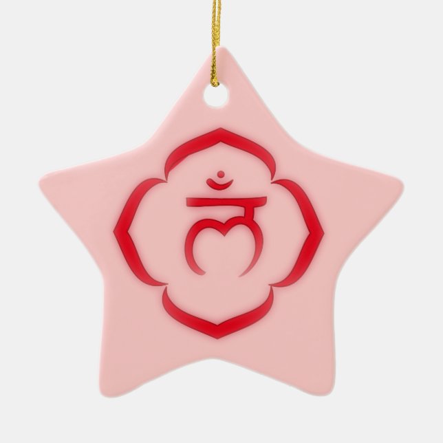 Ornamento de la chakra raíz (Frente)