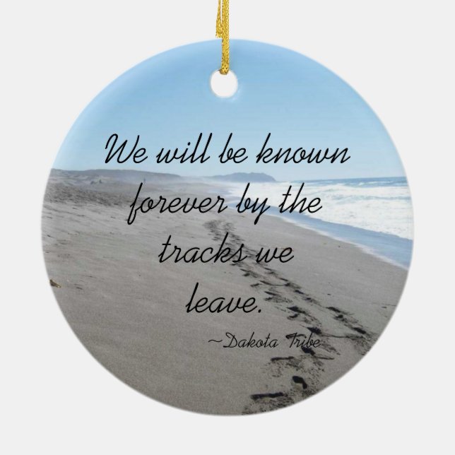 Ornamento de la cita de la tribu Dakota (Atrás)