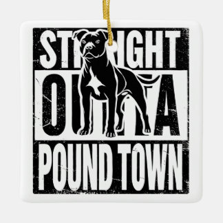 Ornamento de la ciudad de Straight Outta Pound