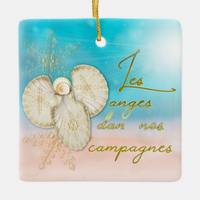 Ornamento de la concha de la playa (Anverso)