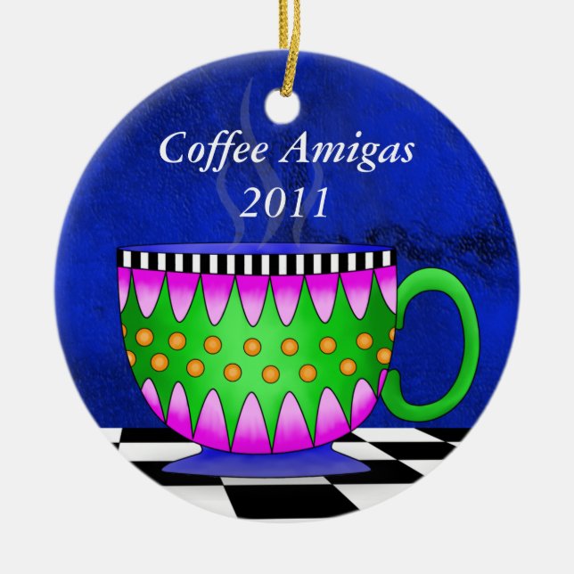 Ornamento de la Copa Amigas de la Toscana (Frente)