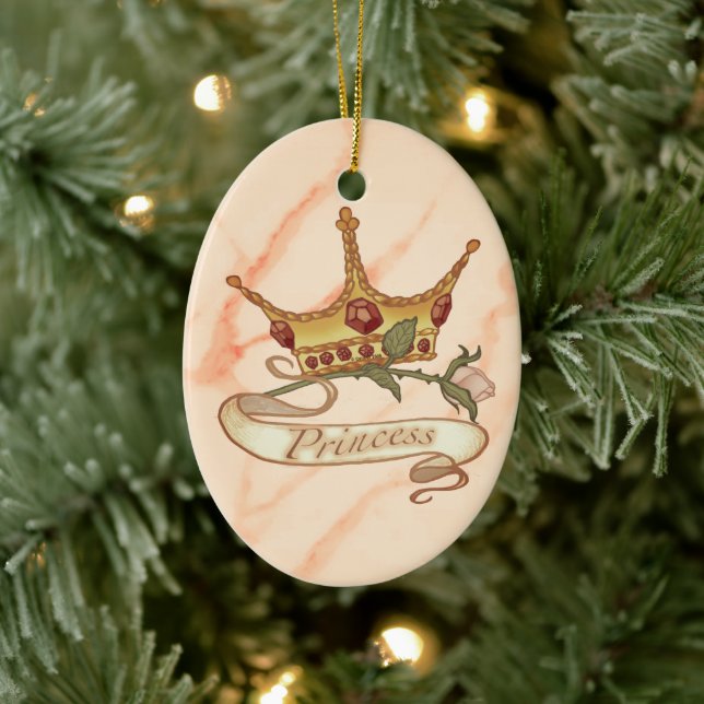 Ornamento de la corona de la princesa (Árbol)