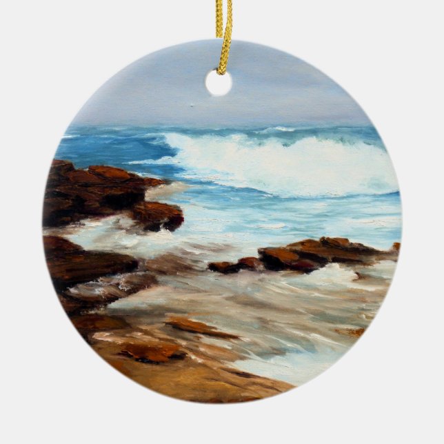 Ornamento de la costa de Maine (Frente)