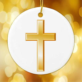 Ornamento de la Cruz Cristiana