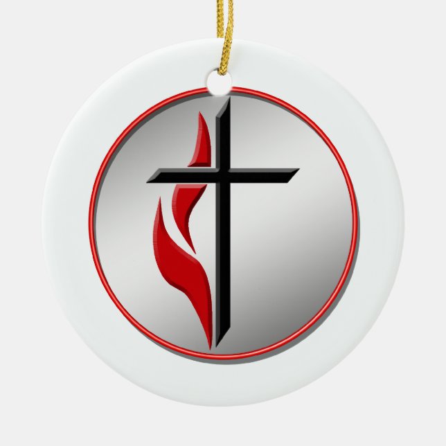 ORNAMENTO DE LA CRUZ Y DE LA LLAMA (Frente)