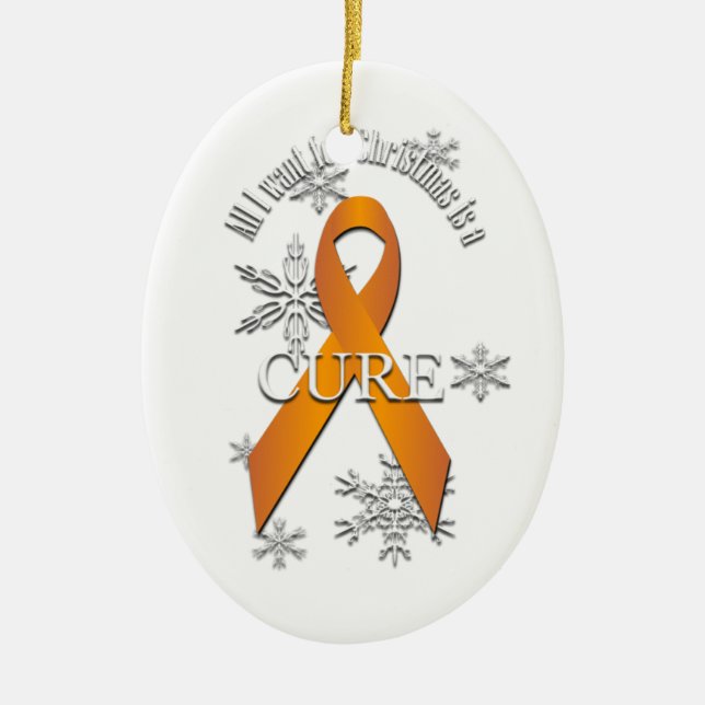 Ornamento de la cura de los Navidades de Cinta de  (Frente)