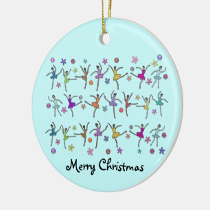 Ornamento de la danza de la bailarina