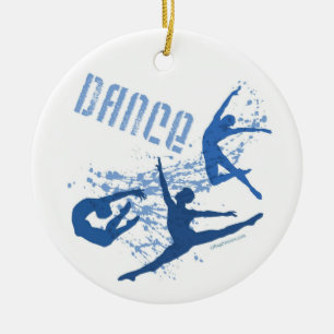 Ornamento de la danza (personalizable)
