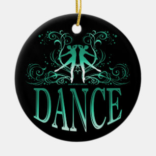 Ornamento de la danza (verde)