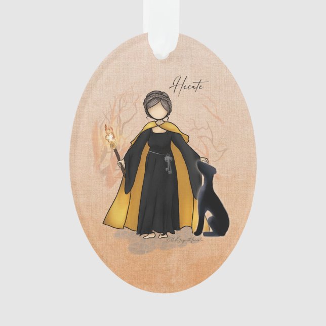 Ornamento de la diosa de Hecate (Anverso)