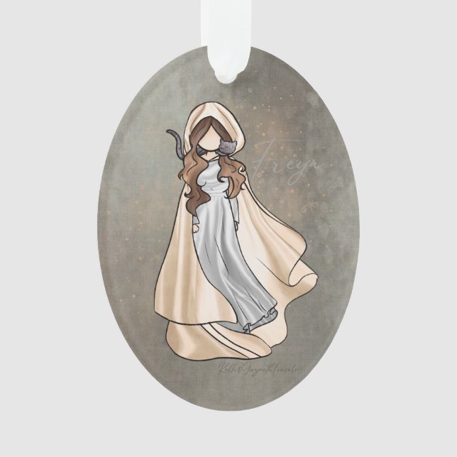 Ornamento de la diosa Freya (Anverso)