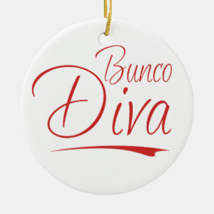 Ornamento de la diva de Bunco