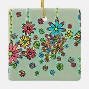 Ornamento de la ducha de flores