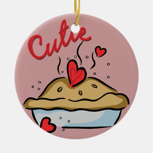 Ornamento de la empanada de Cutie (Frente)