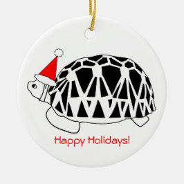 Ornamento de la estrella birmana Tortoise (blanco