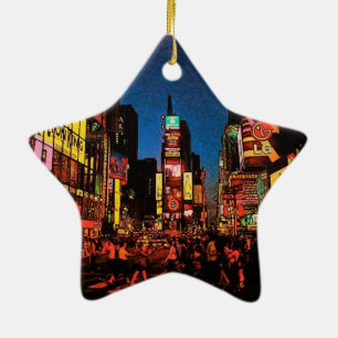 Ornamento de la estrella de New York City