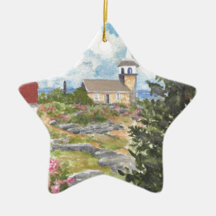 Ornamento de la estrella de Star Island Isles Shoa