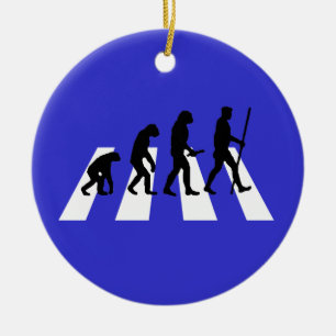 Ornamento de la evolución del camino de la abadí