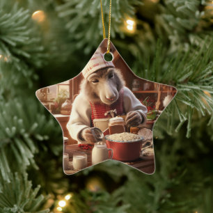 Ornamento de la familia del burro bebé, regalos de