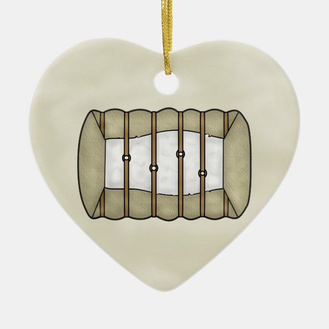 Ornamento de la fianza del algodón (Frente)