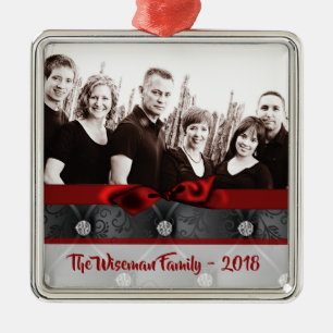 Ornamento de la foto de Diamond Tuff Navidades per