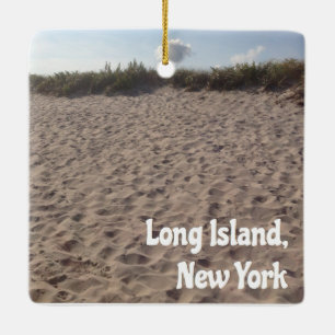 Ornamento de la foto de Long Island