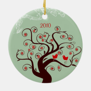 Ornamento de la foto de los Navidades de los Árbol