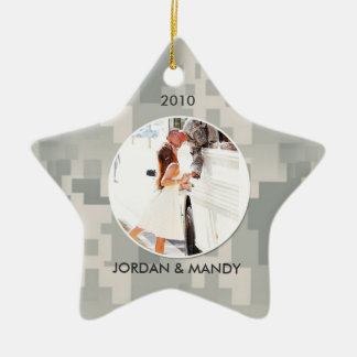 Ornamento de la foto del ACU