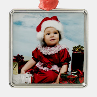 Ornamento de la foto del navidad