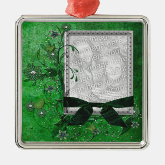 Ornamento de la foto del navidad