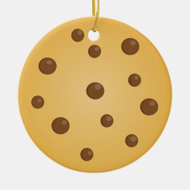 Ornamento de la galleta de microprocesador de (Frente)