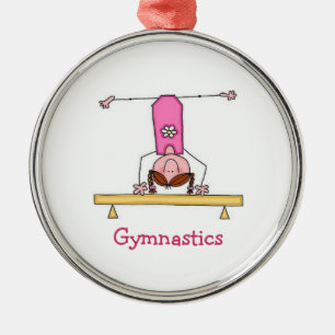 Ornamento de la gimnasia de los chicas